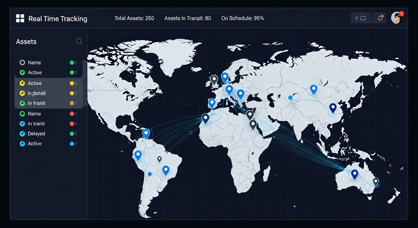 PalletSync - Real-Time IoT Asset Tracking for Supply Chain
